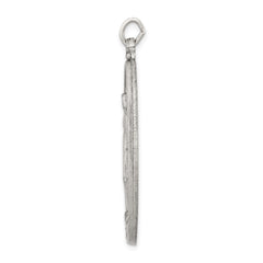 Sterling Silver Antiqued Miraculous Medal QC3493