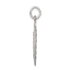 Sterling Silver Antiqued Miraculous Medal QC3497