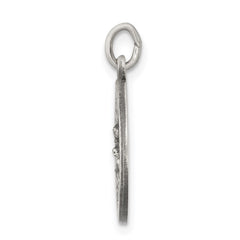 Sterling Silver Antiqued Our Lady of Perpetual Help Medal QC3513