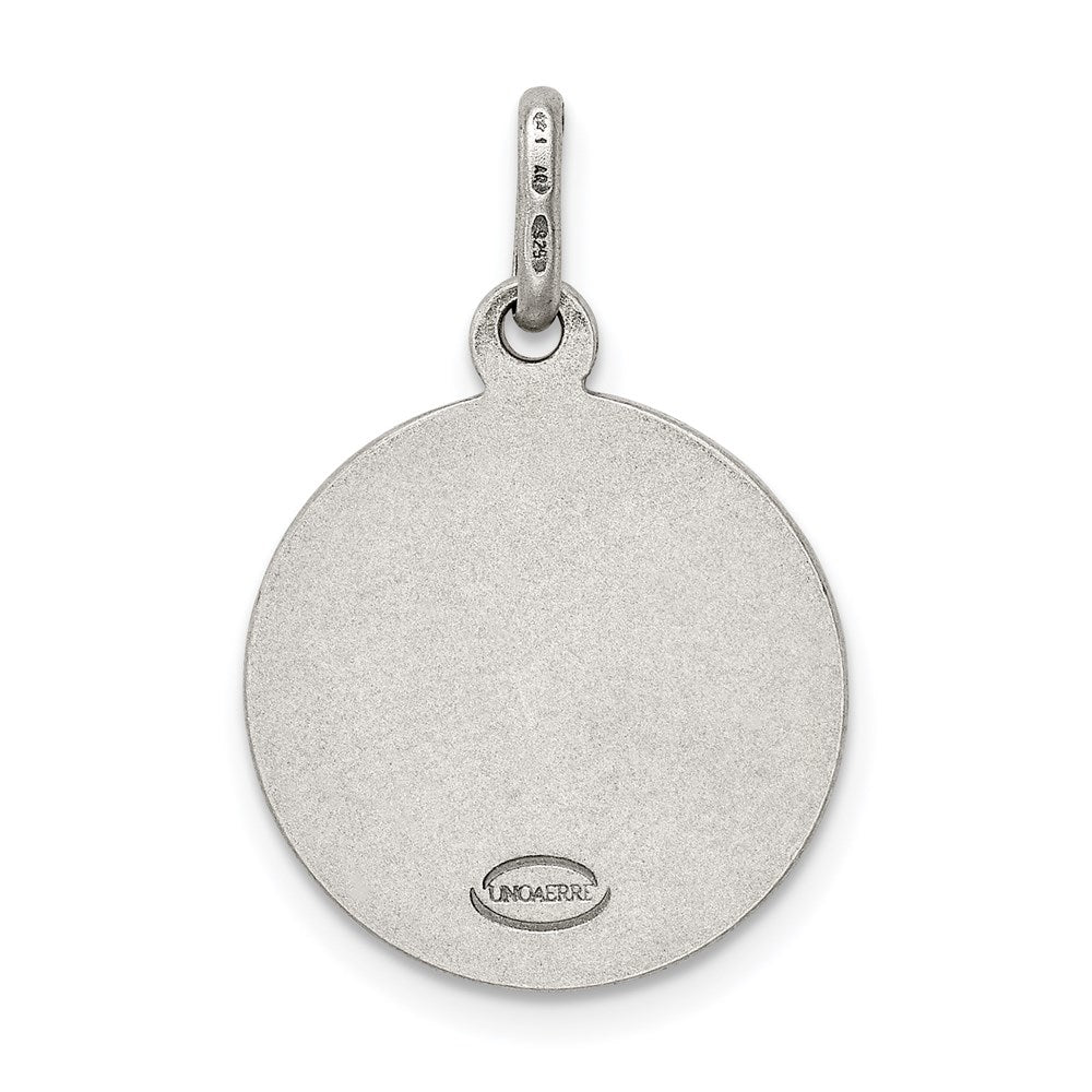 Sterling Silver Antiqued Raphael Angel Charm QC3635