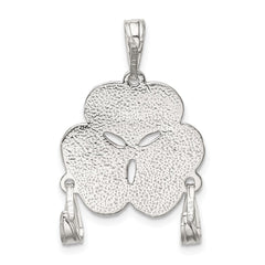 Sterling Silver 3-Piece Break apart Best Friends Charm QC3748