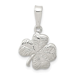 Sterling Silver 4-leaf Clover Charm QC3884