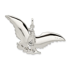 Sterling Silver Eagle Charm QC4064