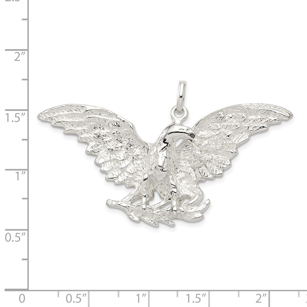 Sterling Silver Eagle Charm QC4064