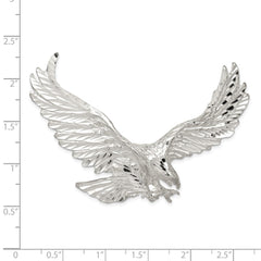 Sterling Silver Eagle Pendant QC4065
