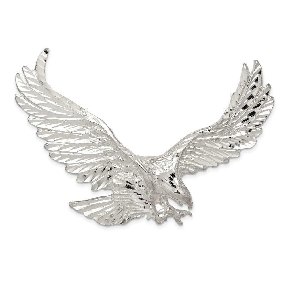 Sterling Silver Eagle Pendant QC4065