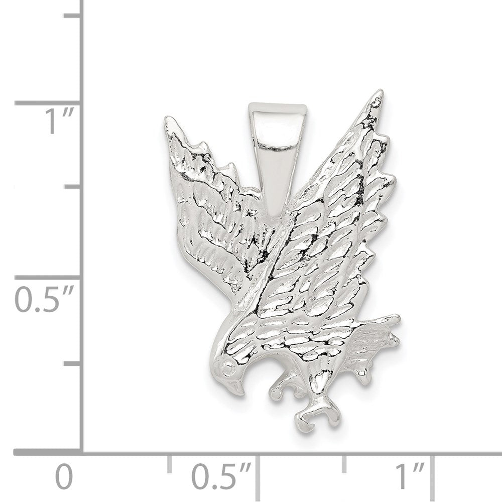 Sterling Silver Eagle Pendant QC4067