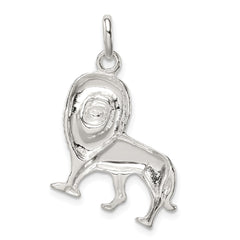 Sterling Silver Lion Charm QC4072