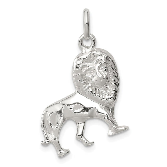 Sterling Silver Lion Charm QC4072