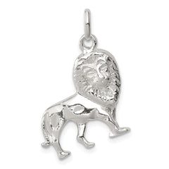 Sterling Silver Lion Charm QC4072
