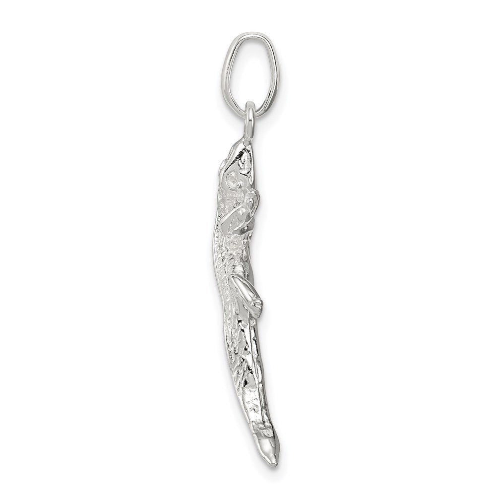 Sterling Silver Lizard Charm QC4074