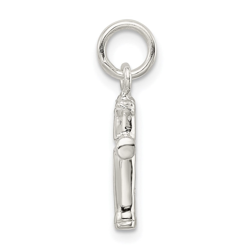 Sterling Silver Cross Charm QC4273