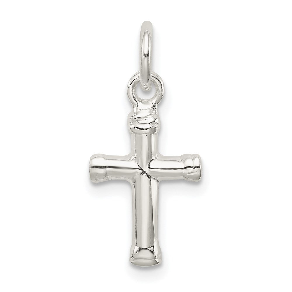 Sterling Silver Cross Charm QC4273