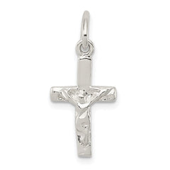 Sterling Silver Small Crucifix Charm QC4369