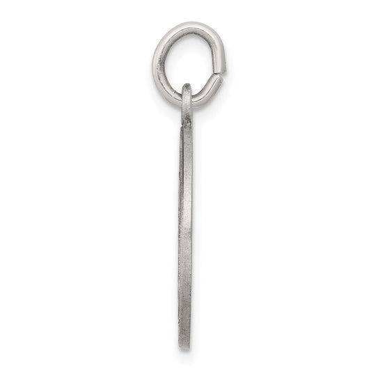 Sterling Silver Antiqued U.S. Air Force Medal Charm QC4411