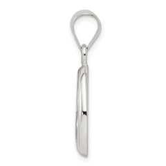 Sterling Silver Heart Pendant QC4601