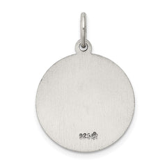 Sterling Silver Antiqued St. Jude Thaddeus Medal QC470
