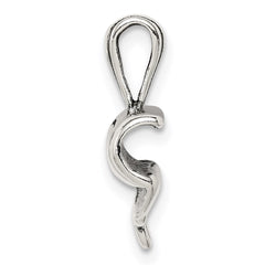 Sterling Silver Polish & Antique Diploma Pendant QC4703