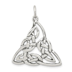 Sterling Silver Antiqued Celtic Charm QC4707