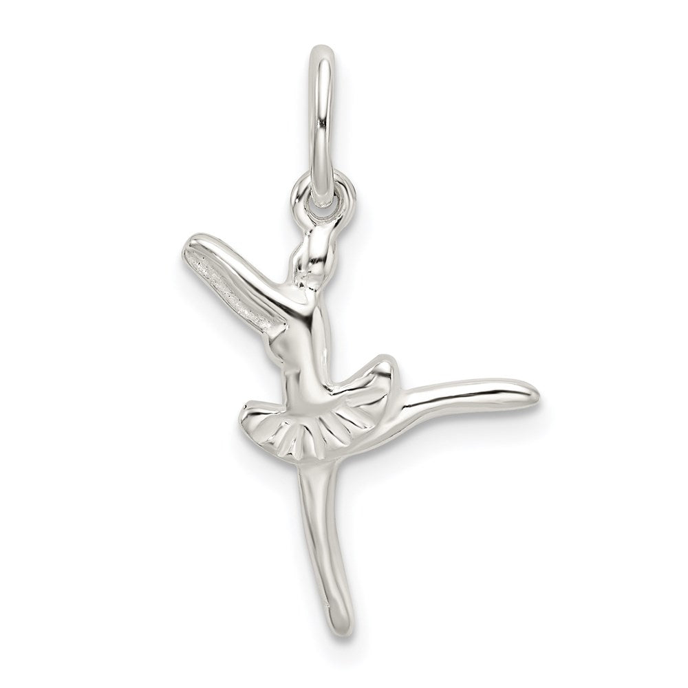 Sterling Silver Ballerina Charm QC4773