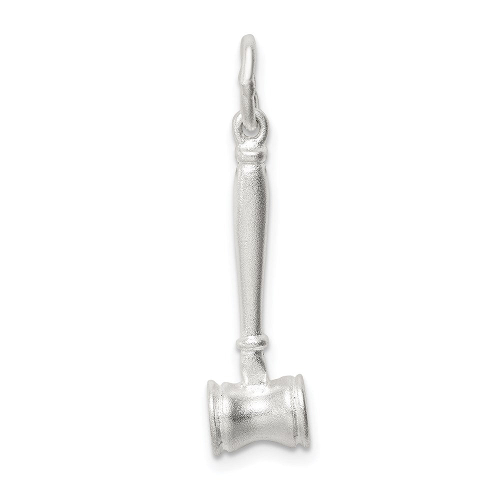 Sterling Silver Gavel Charm QC4785