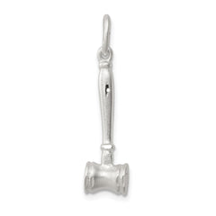 Sterling Silver Gavel Charm QC4785