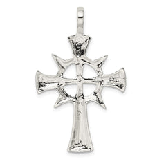 Sterling Silver Iona Cross Pendant QC482