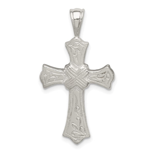 Sterling Silver Cross Pendant QC497