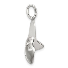 Sterling Silver 3D Antiqued Large Boat Propeller Charm QC4980