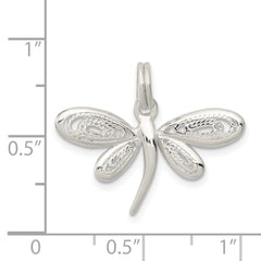 Sterling Silver Dragonfly Charm QC4986
