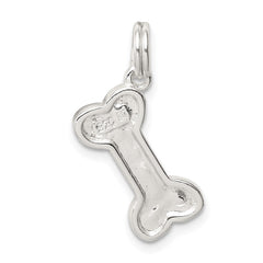 Sterling Silver Dog Bone Charm QC5072