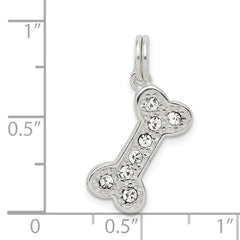 Sterling Silver Dog Bone Charm QC5072
