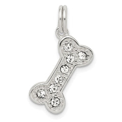 Sterling Silver Dog Bone Charm QC5072