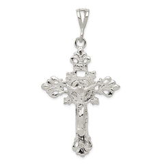 Sterling Silver INRI Crucifix Pendant QC515