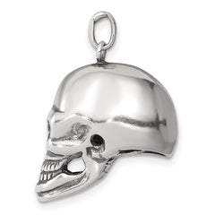Sterling Silver Skull Pendant QC5163