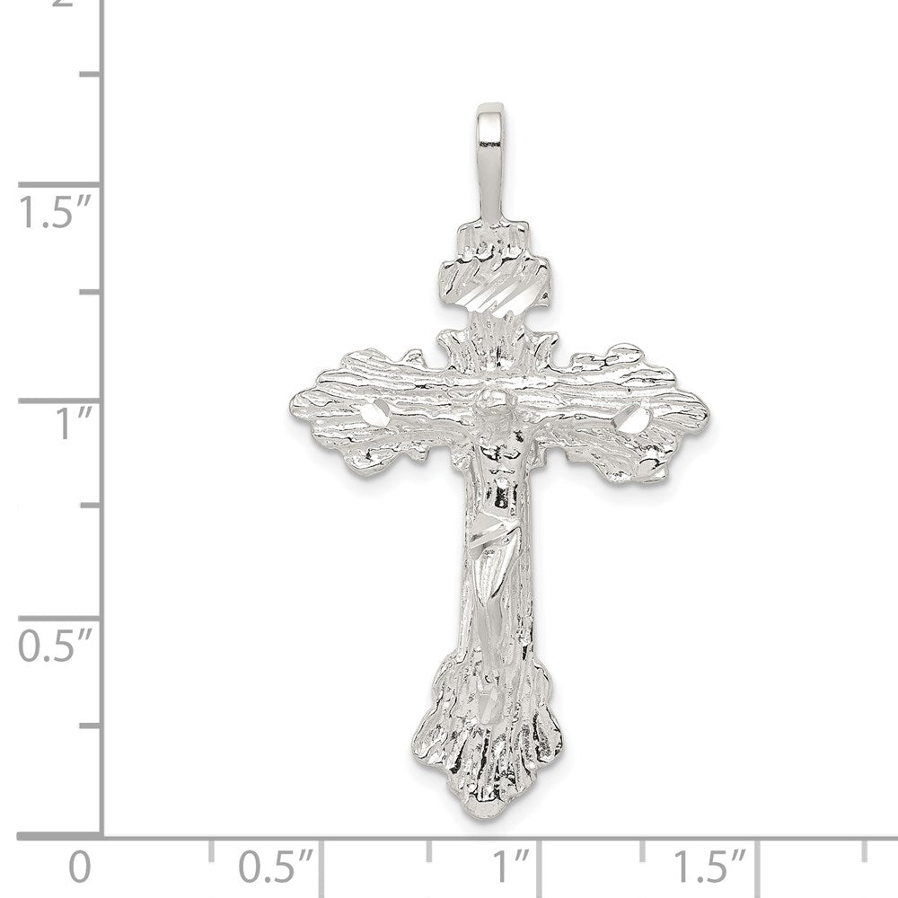 Sterling Silver Crucifix Pendant QC517