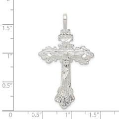 Sterling Silver Crucifix Pendant QC517