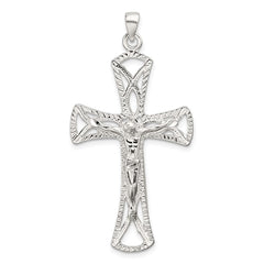 Sterling Silver Crucifix Pendant QC522
