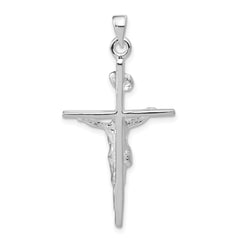 Sterling Silver INRI Crucifix Pendant QC524