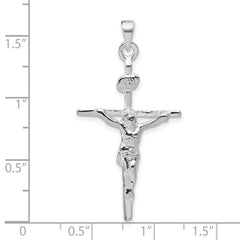 Sterling Silver INRI Crucifix Pendant QC524