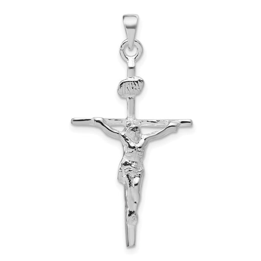 Sterling Silver INRI Crucifix Pendant QC524