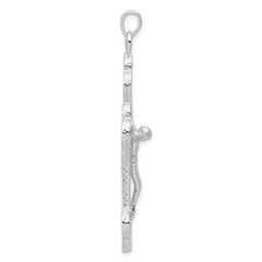 Sterling Silver Crucifix Pendant QC528