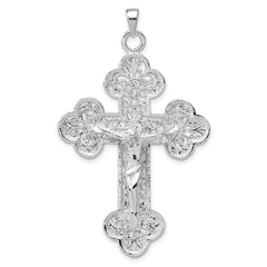 Sterling Silver Crucifix Pendant QC528