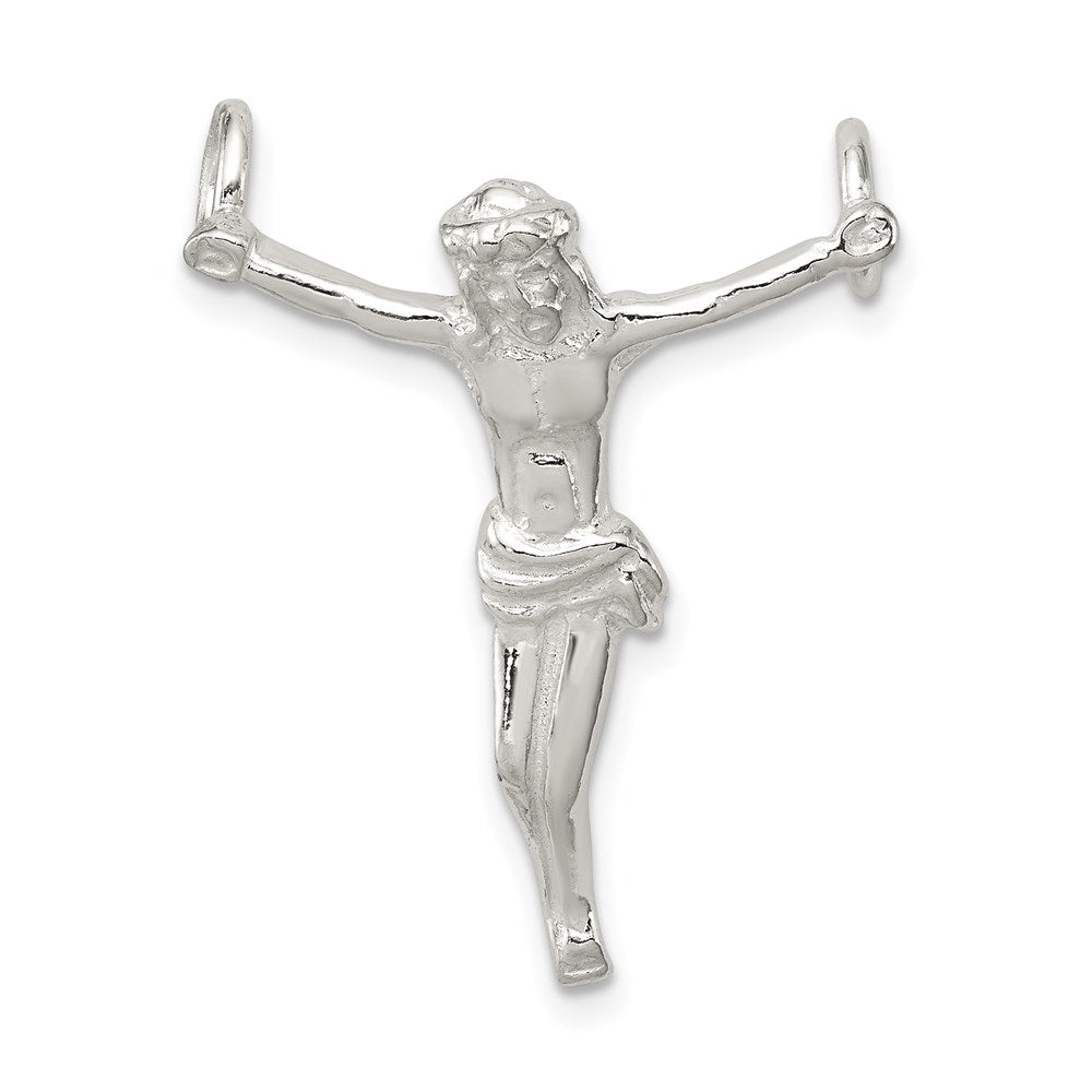 Sterling Silver Corpus (Crucified Christ) Pendant QC530