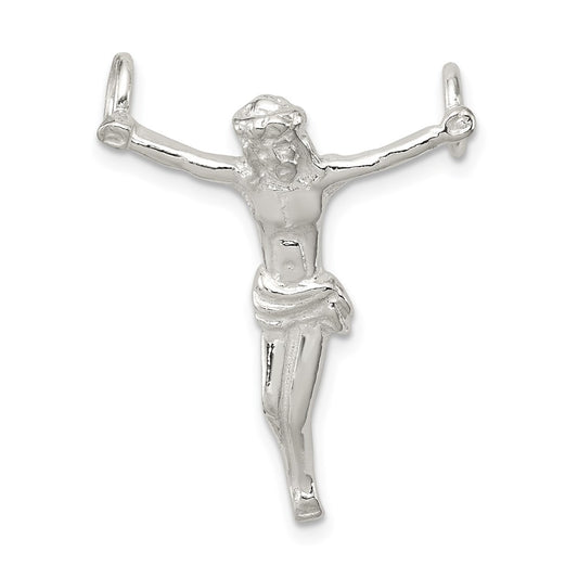 Sterling Silver Corpus (Crucified Christ) Pendant QC530