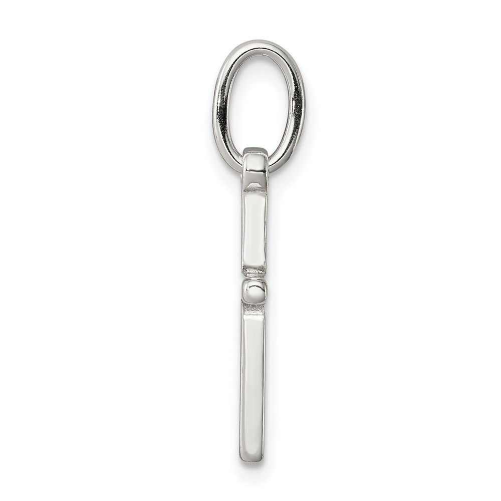 Sterling Silver Polished Latin Cross Charm QC5381