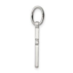 Sterling Silver Polished Latin Cross Charm QC5381