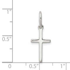 Sterling Silver Polished Latin Cross Charm QC5381