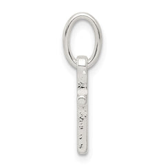 Sterling Silver Small Cross Charm QC5389