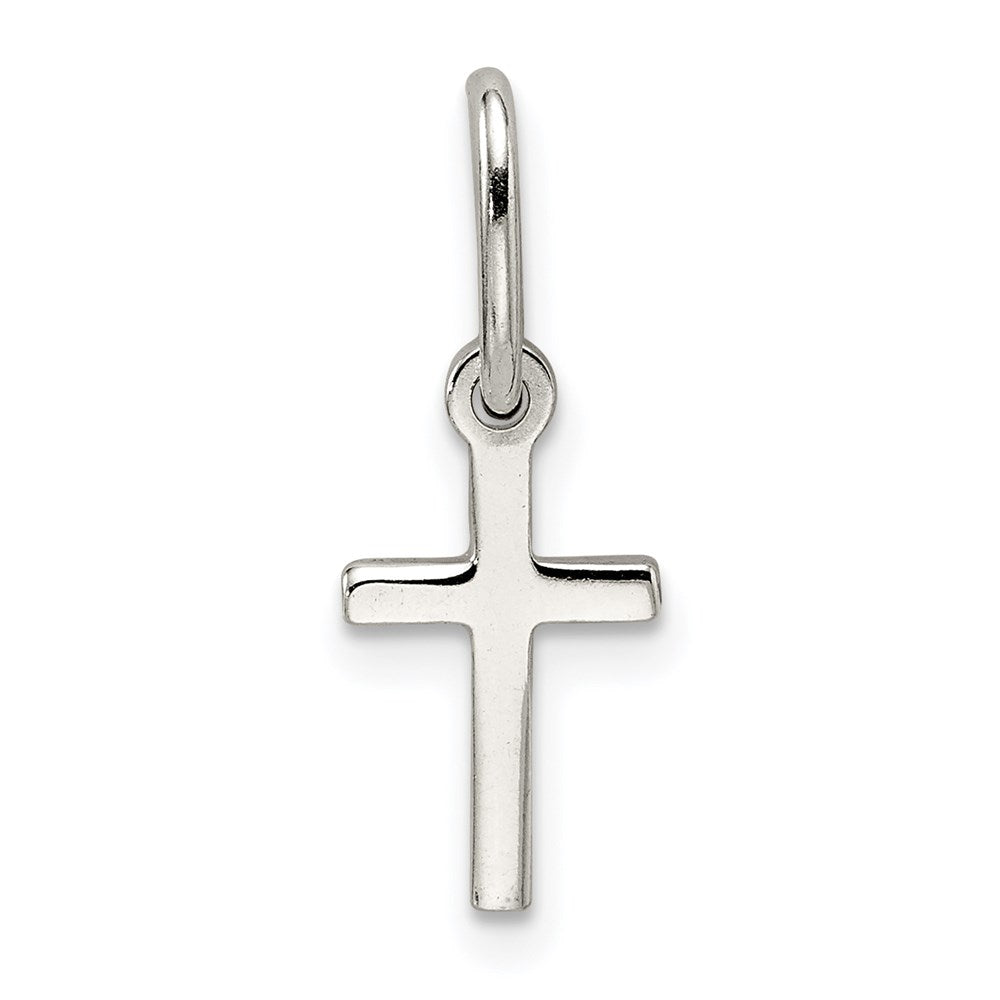 Sterling Silver Small Cross Charm QC5389